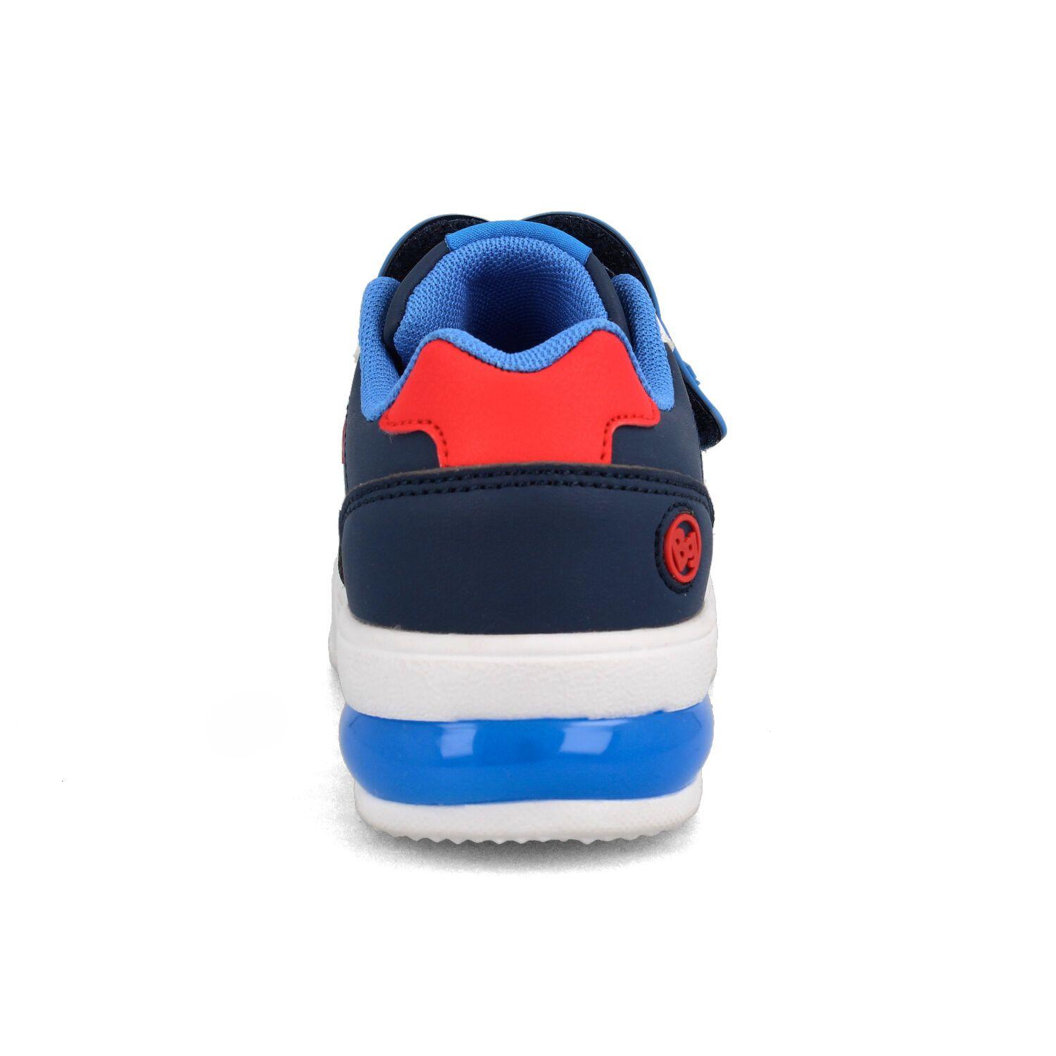 Zapatilla Niño Bubblegummers Mickey Azul Marino - Rojo-2
