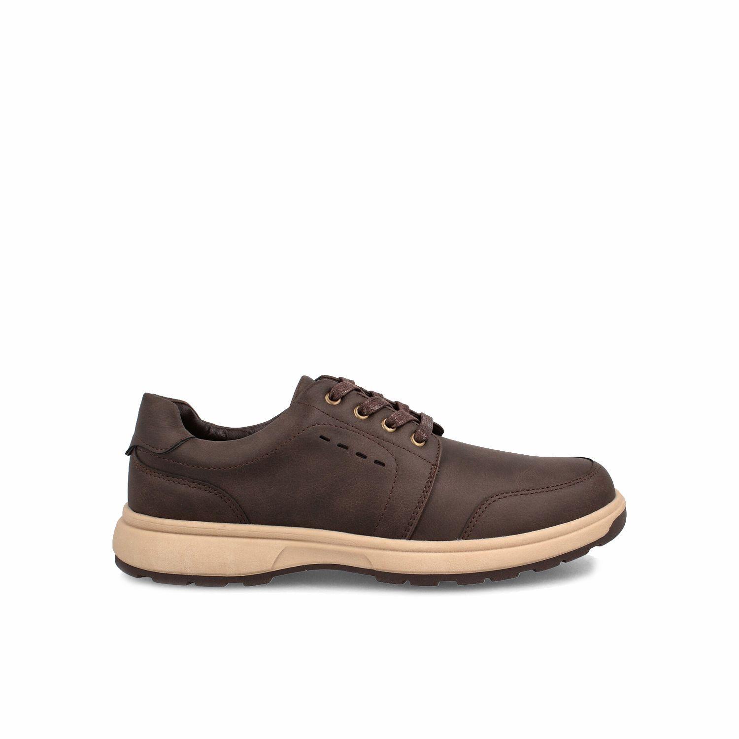 Zapato Hombre Bata Clarens Café Claro-0