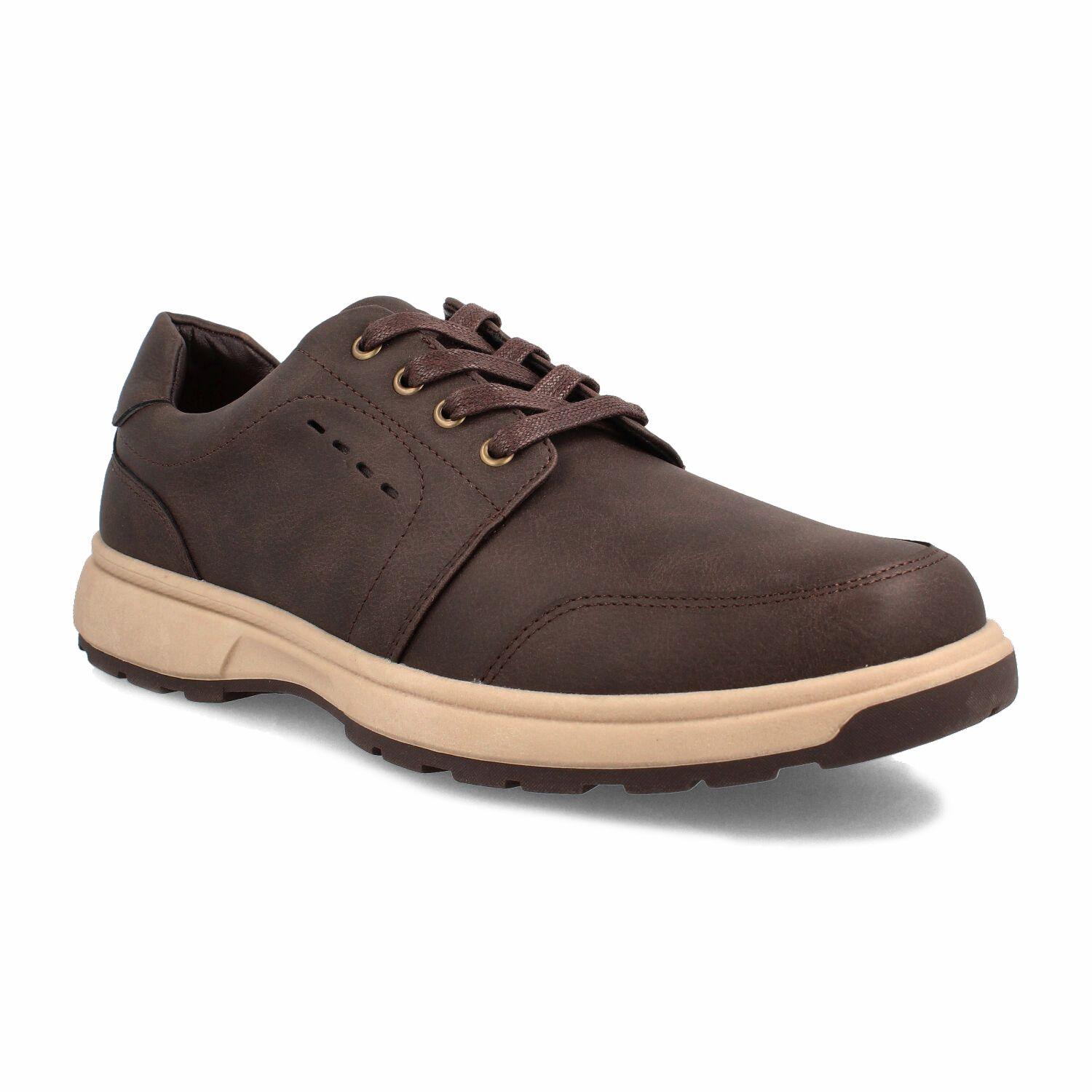 Zapato Hombre Bata Clarens Café Claro-1