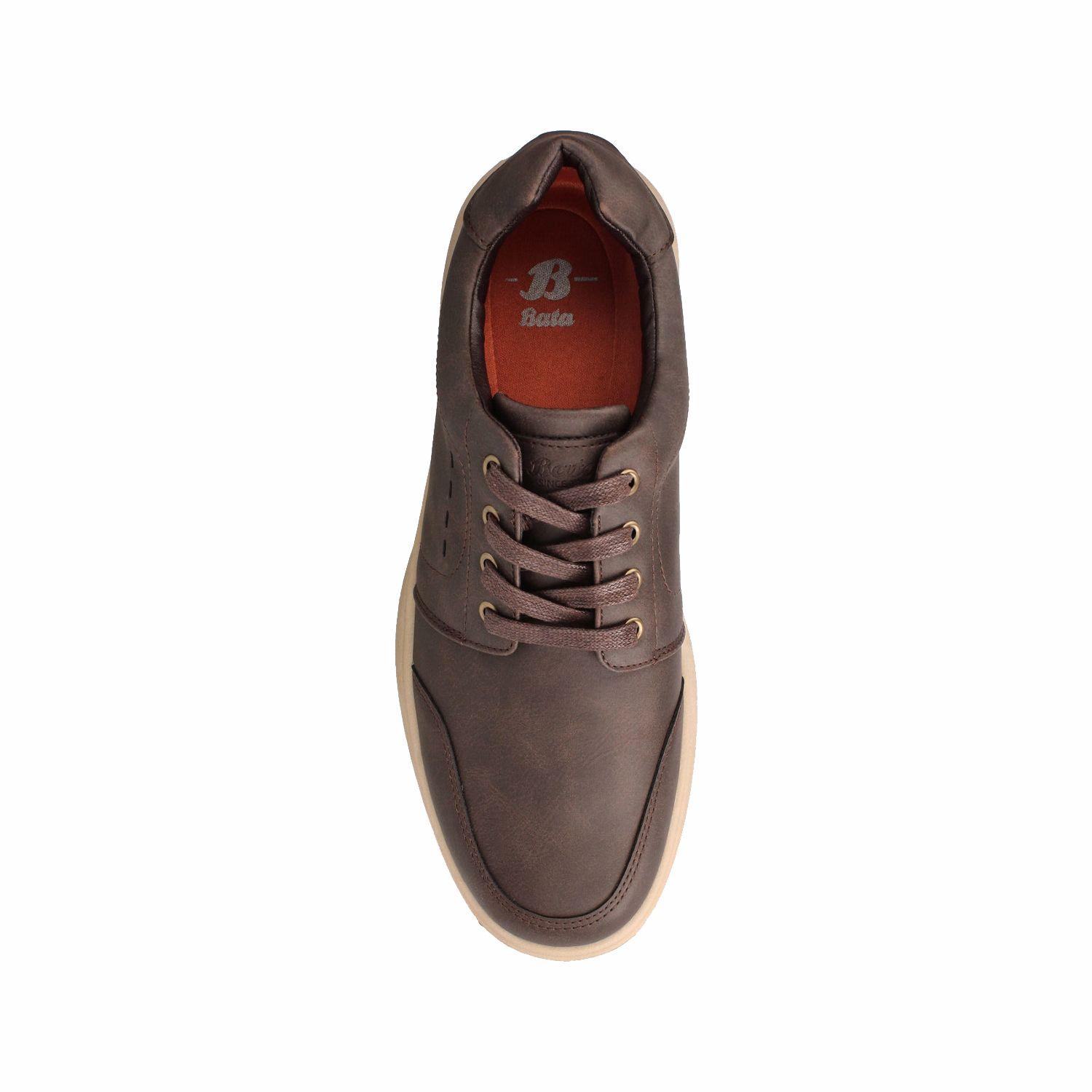 Zapato Hombre Bata Clarens Café Claro-3
