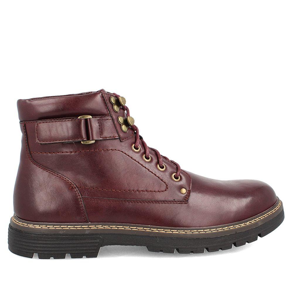 Botín Hombre Bata Konstan Burdeo-4