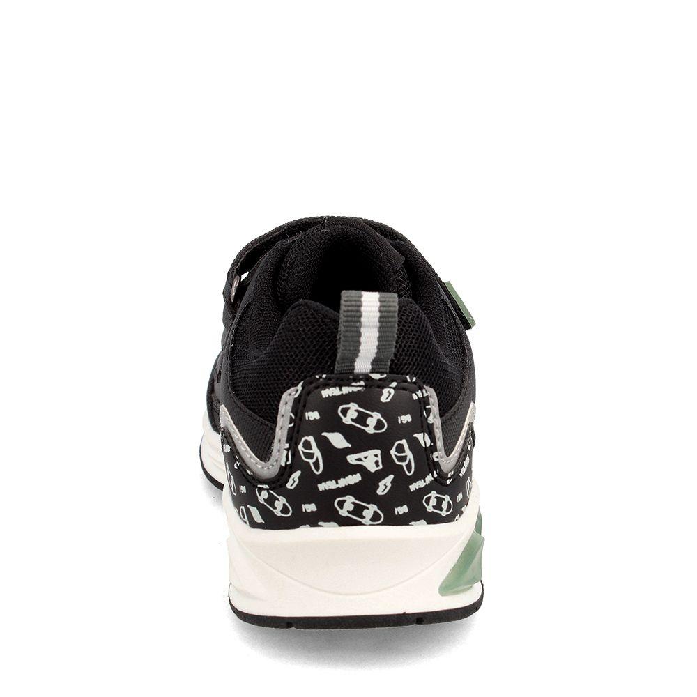 ZAPATILLA NIÑO BUBBLEGUMMERS ARAGON NEGRO 34-36-2