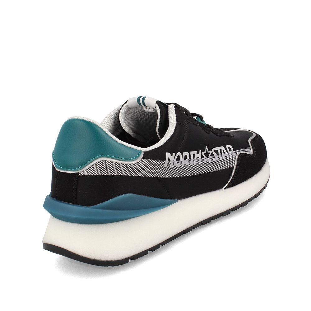Zapatilla Hombre North Star Retro Nova 500 Negro-3