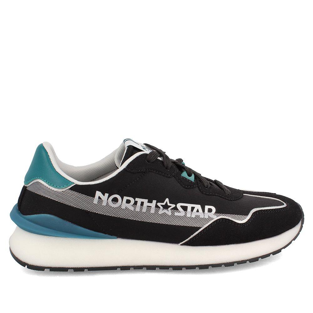 Zapatilla Hombre North Star Retro Nova 500 Negro-4