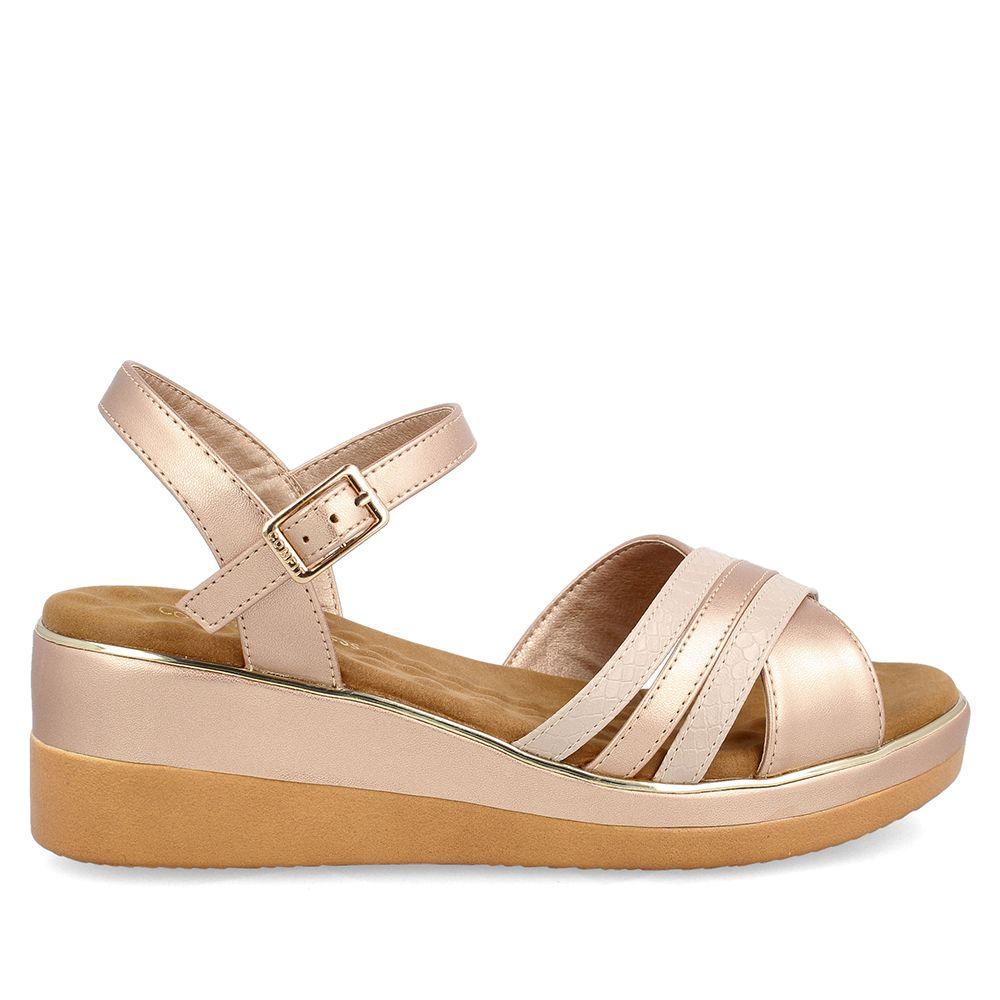 SANDALIA MUJER BATA COMFIT BRENDA DORADO-0