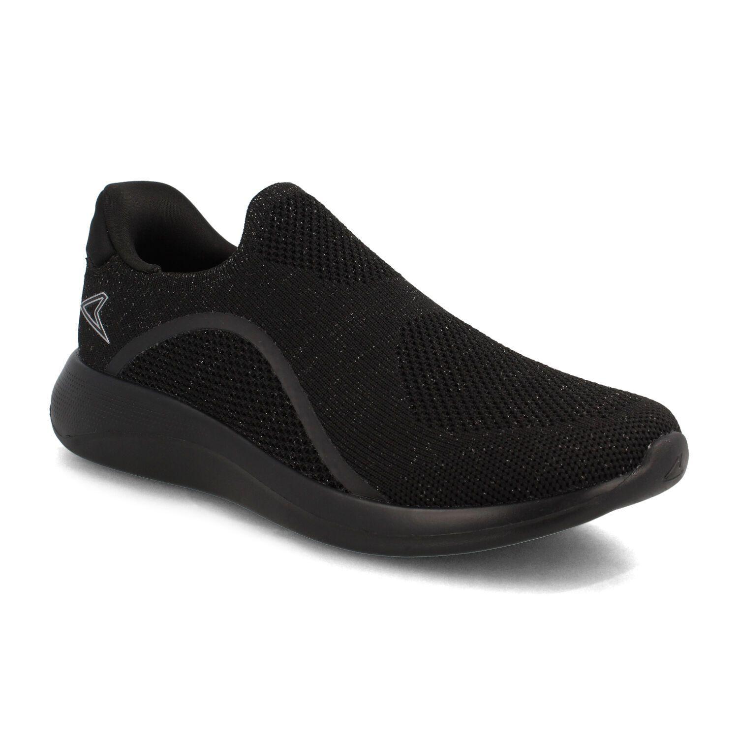 Zapatilla Deportiva Mujer N-Walk Lite Dacron Walking Negro-1