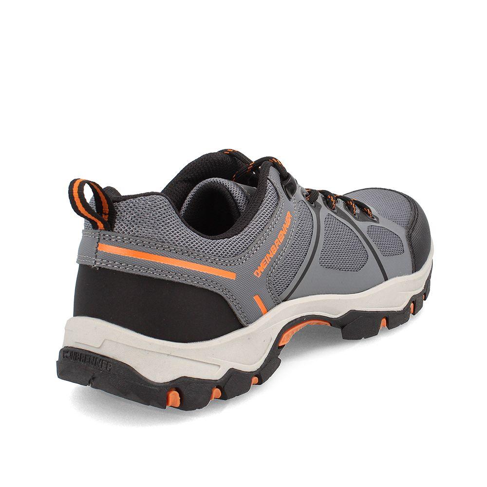 Zapatilla Hombre Weinbrenner Baxter Low Gris Claro - Negro-3