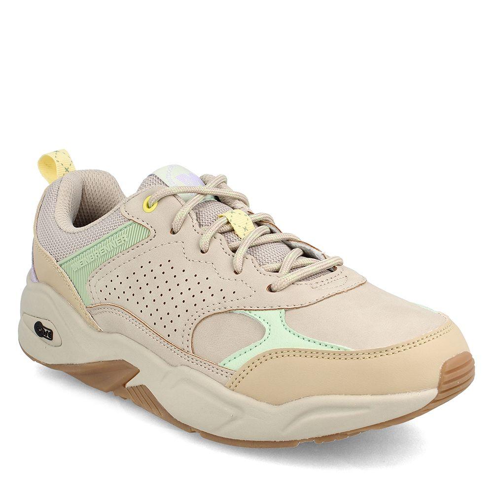 Zapatilla Mujer Weinbrenner Villarrica Beige-1