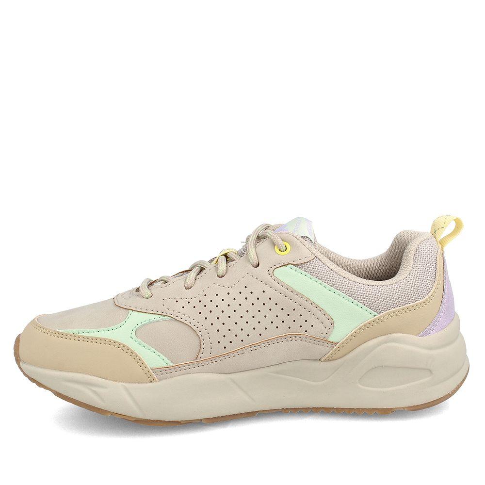 Zapatilla Mujer Weinbrenner Villarrica Beige-4