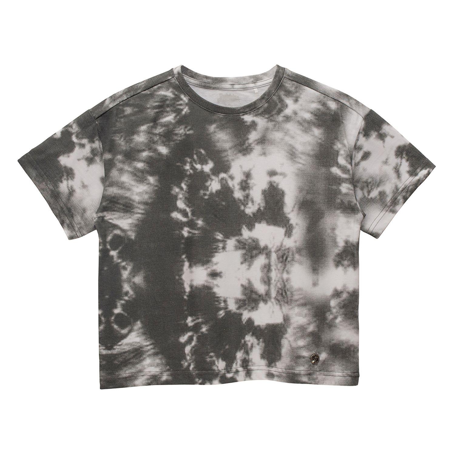 Polera Manga Corta Niña Bubblegummers Clavel Negro Teens-0