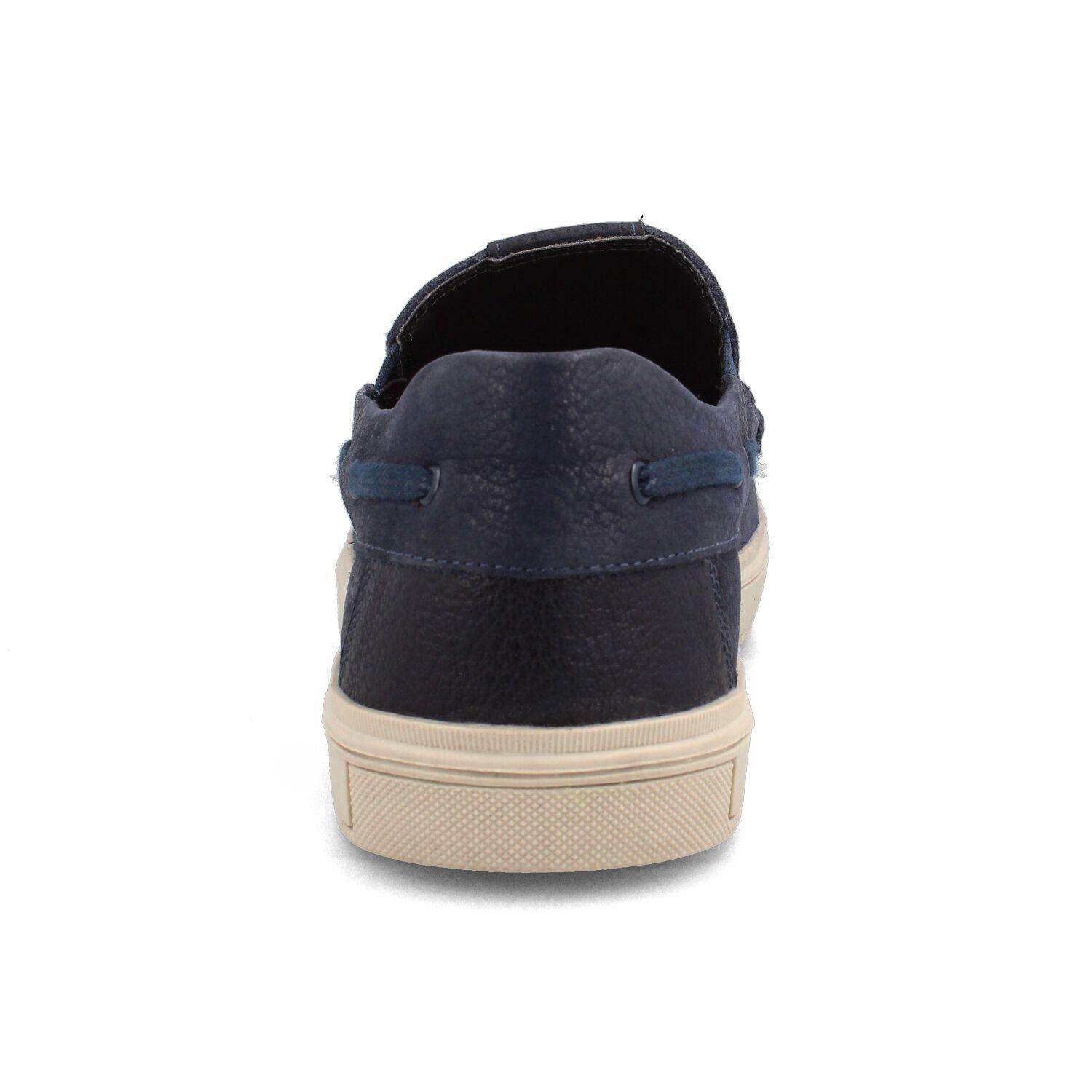 Mocasin Hombre Bata Pier Azúl Marino-2