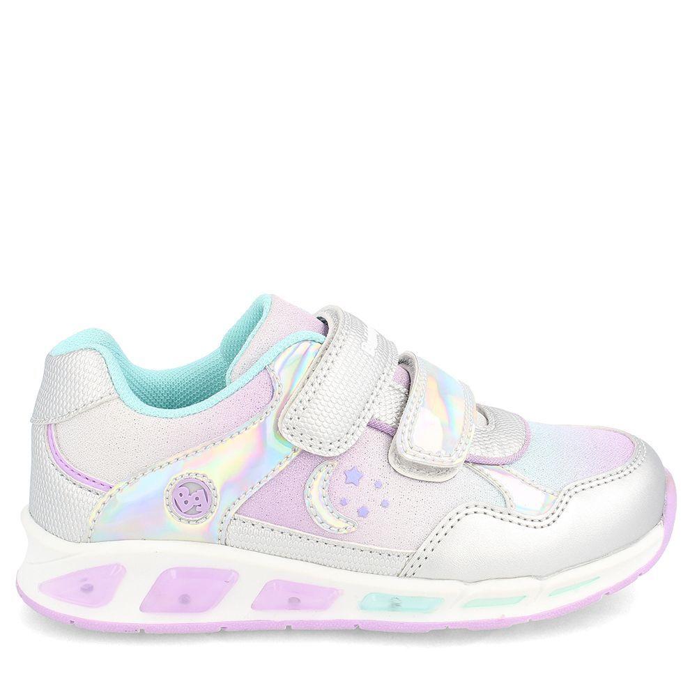 ZAPATILLA NIÑA BUBBLEGUMMERS ARAGON PLATA 26 - 29-4
