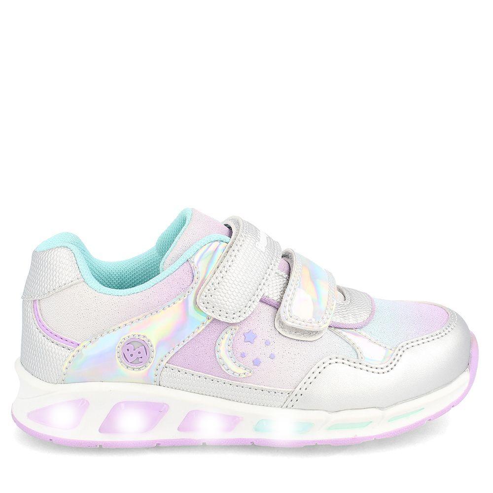 ZAPATILLA NIÑA BUBBLEGUMMERS ARAGON PLATA 26 - 29-7