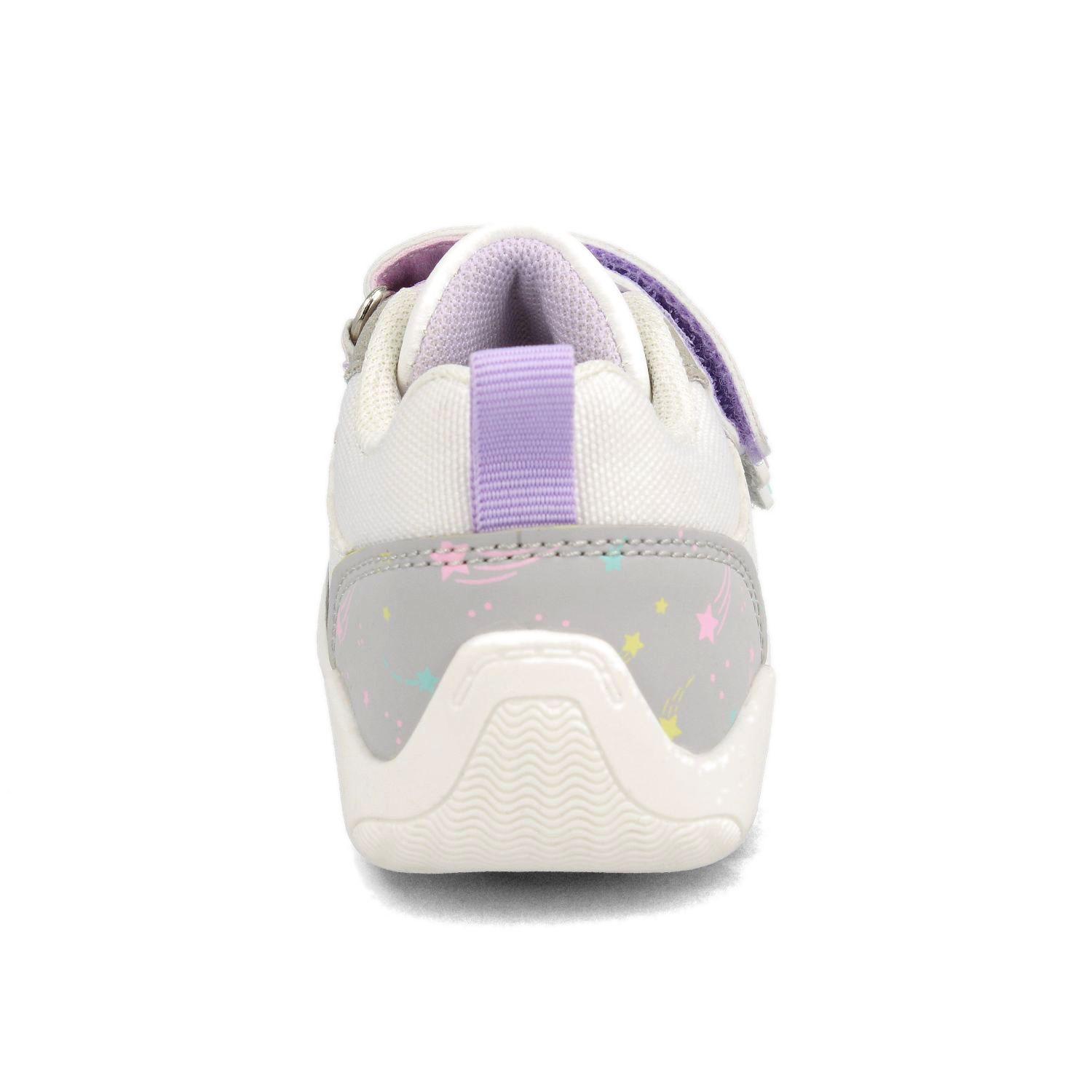 Zapatilla Niña Bubblegummers Sam Plateado/Blanco-2