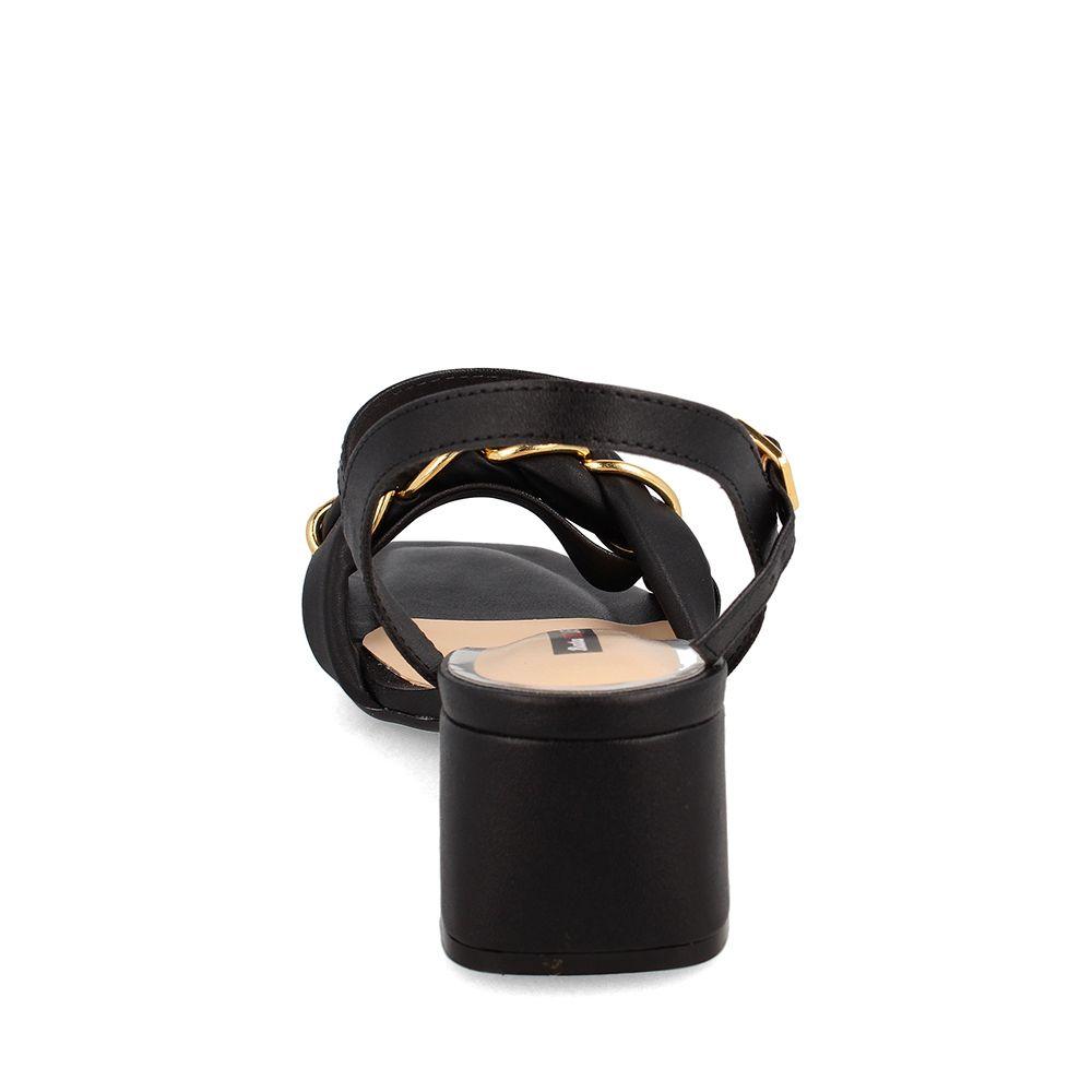 SANDALIA MUJER BATA RED LABEL SANAM NEGRO-2