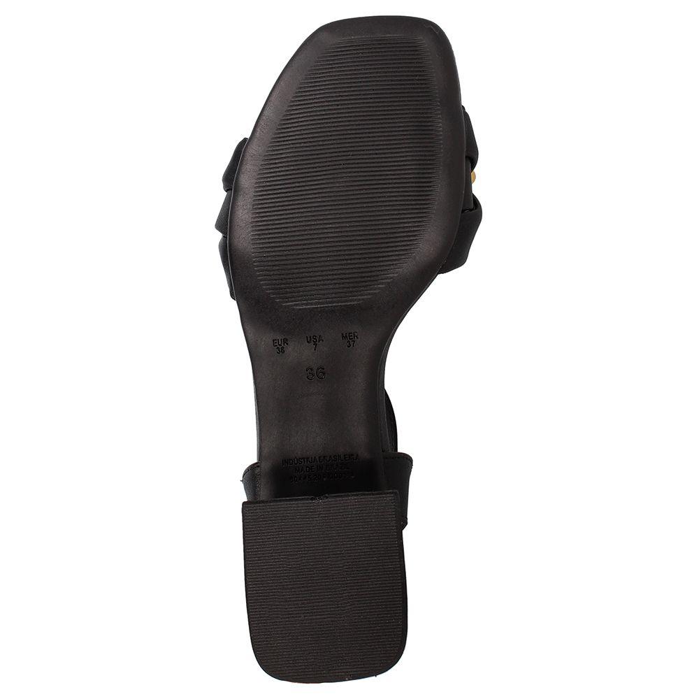 SANDALIA MUJER BATA RED LABEL SANAM NEGRO-6