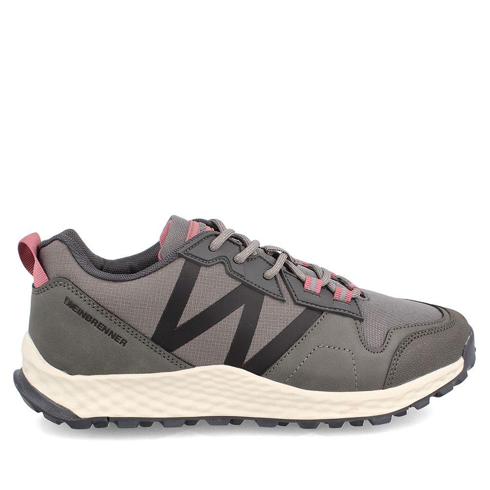 ZAPATILLA MUJER WEINBRENNER BURNT GRIS OSCURO-0