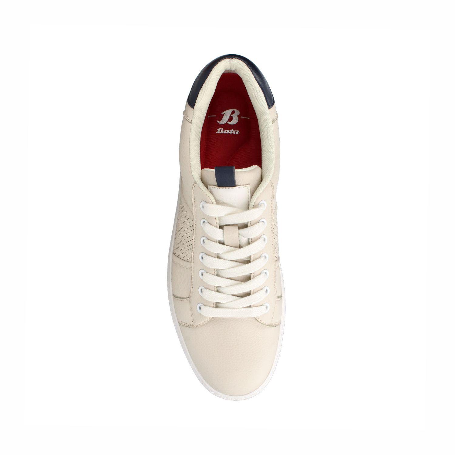 Zapatilla Hombre Bata Charlton Blanco I-3