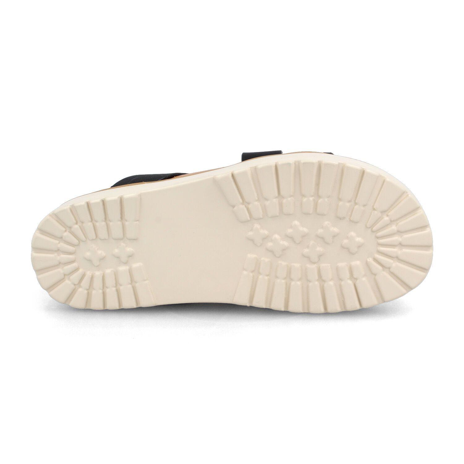 Sandalia Mujer Bata Lunar Negro-4