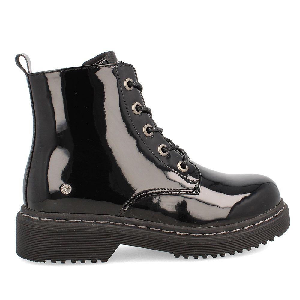 Botín Niña Bubblegummers New Moscu Negro-0