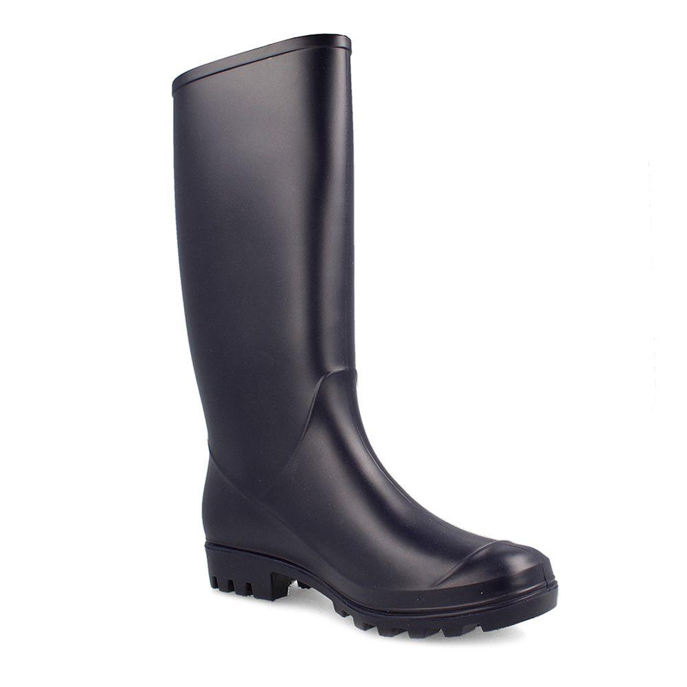 Bota De Agua Mujer Bata Alma Azul Marino-1