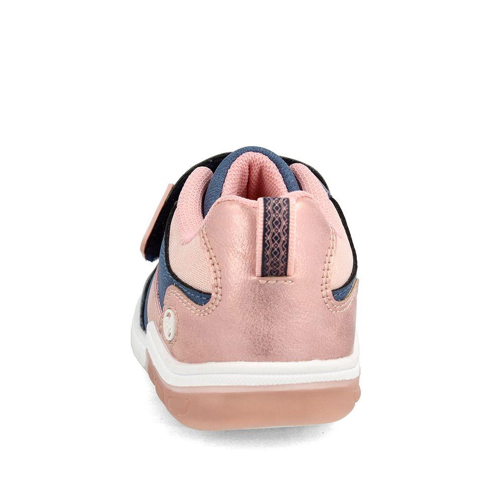 Zapatilla Niña Luces Bubblegummers Tokio Azul Marino-2