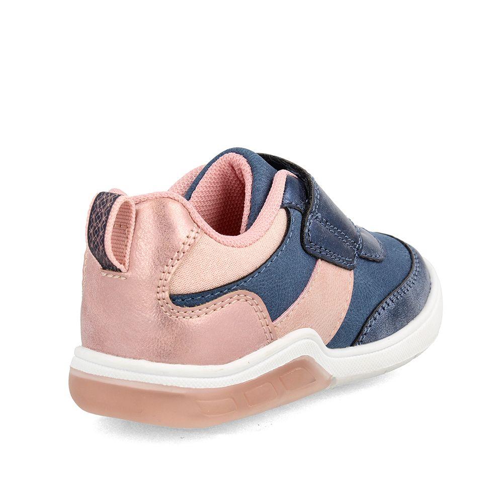 Zapatilla Niña Luces Bubblegummers Tokio Azul Marino-3