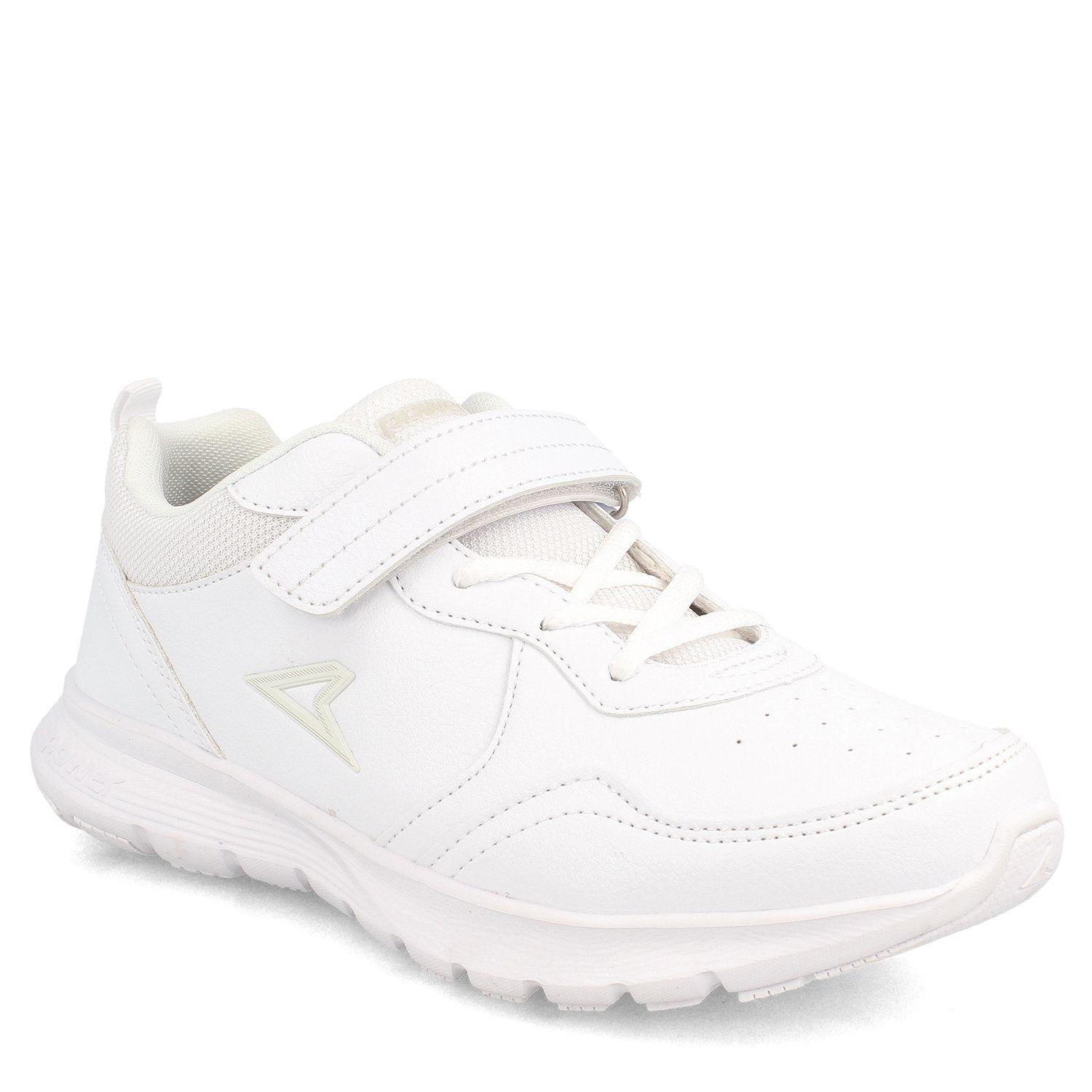 Zapatilla Escolar Unisex Power Zpt Pw Sp Wave Blanco-1