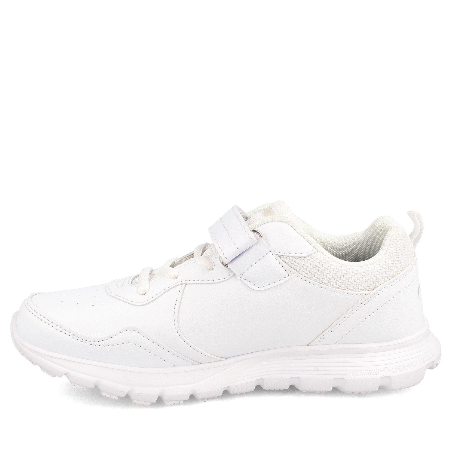 Zapatilla Escolar Unisex Power Zpt Pw Sp Wave Blanco-3