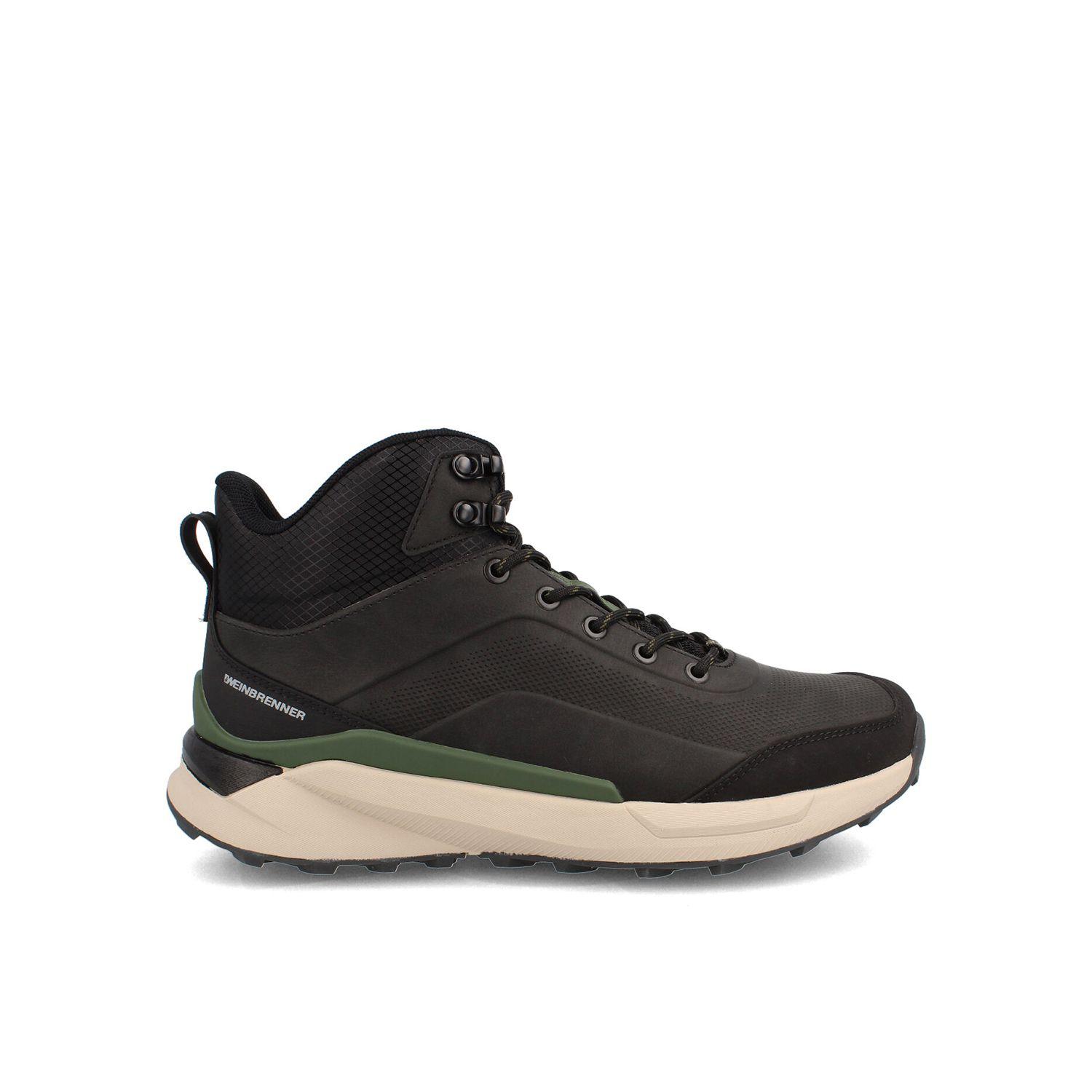 Zapatilla Hombre Weinbrenner Wangcai Millenium Hi Negro-0