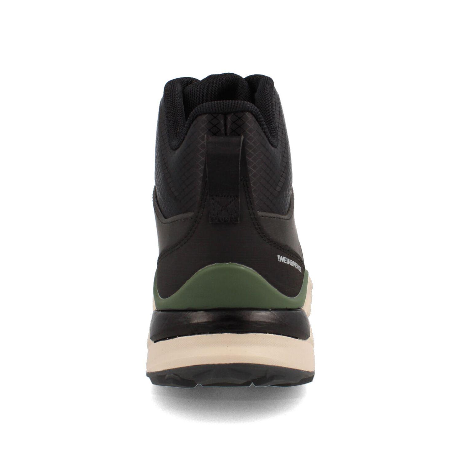 Zapatilla Hombre Weinbrenner Wangcai Millenium Hi Negro-2