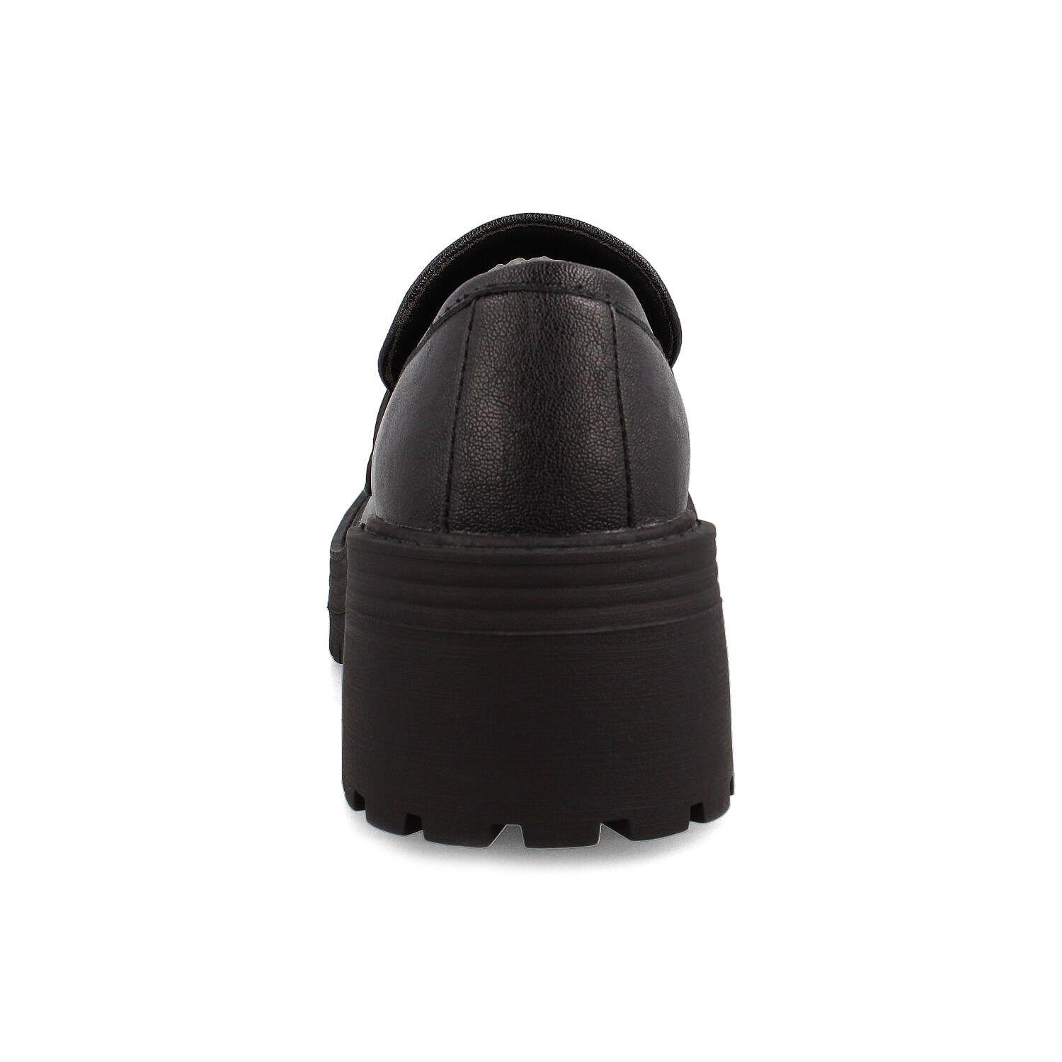 Mocasin Mujer Bata Melissa Negro II-2