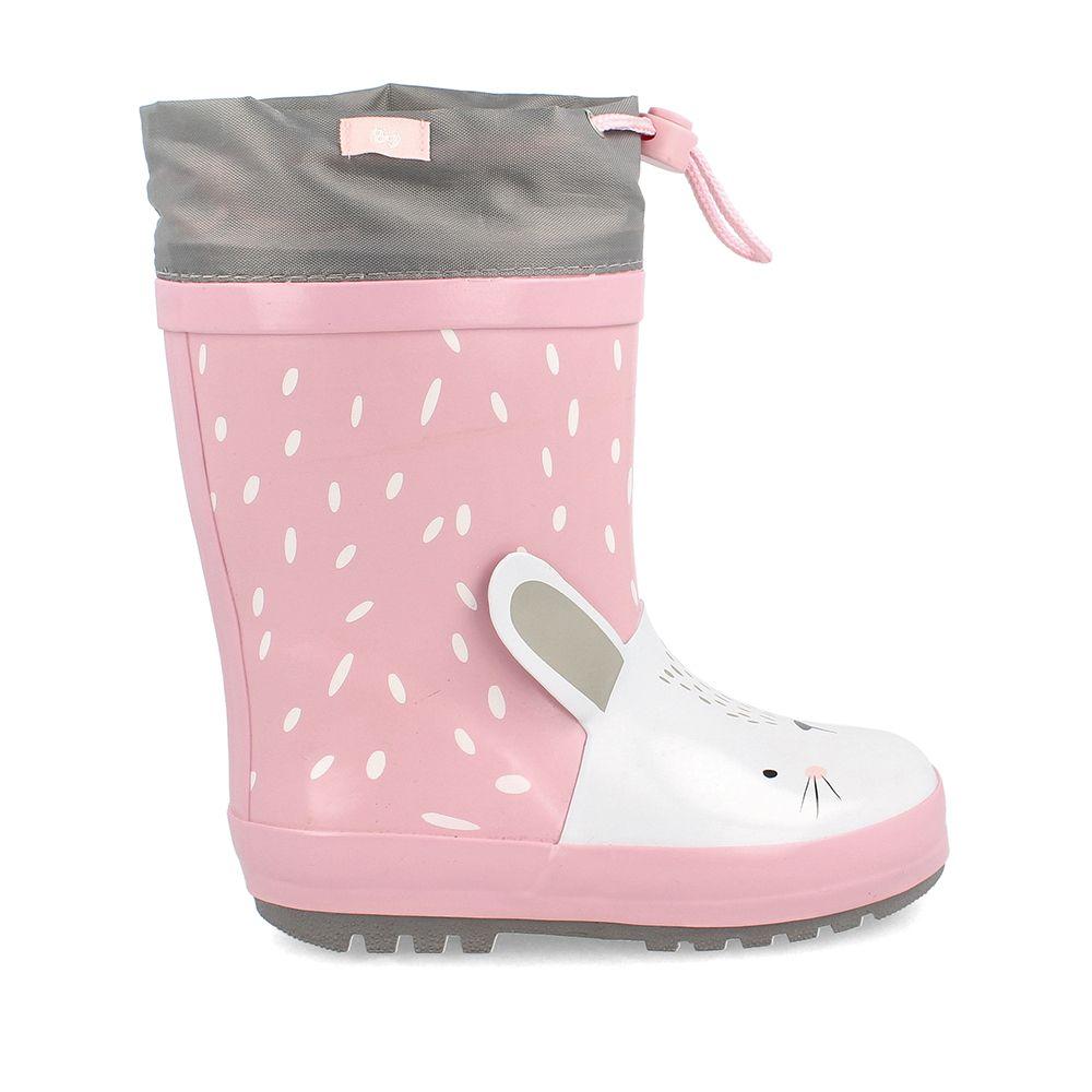 BOTA DE AGUA NIÑA BUBBLEGUMMERS LITTLE BUNNY ROSADO 26-29-0
