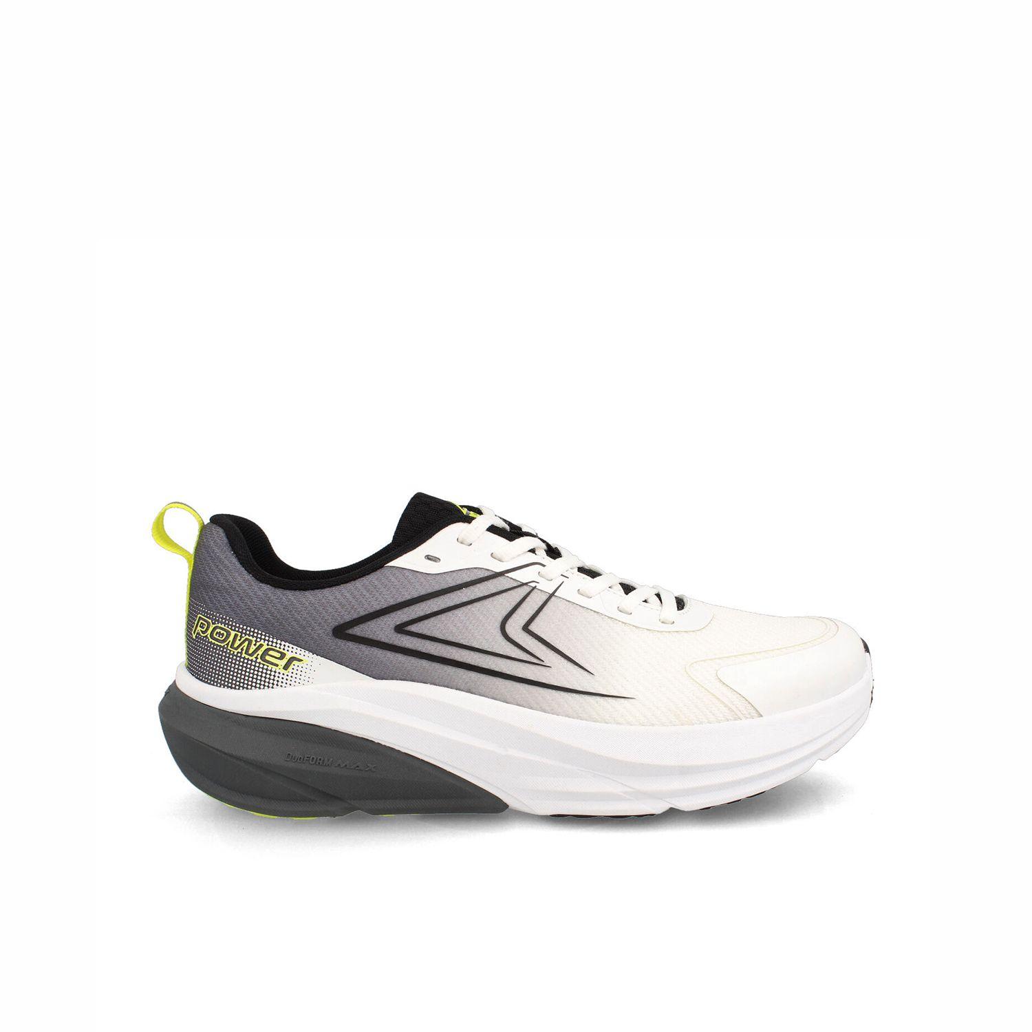 Zapatilla Hombre Power Duofoam Max 500 Delux Blanco-Negro-0
