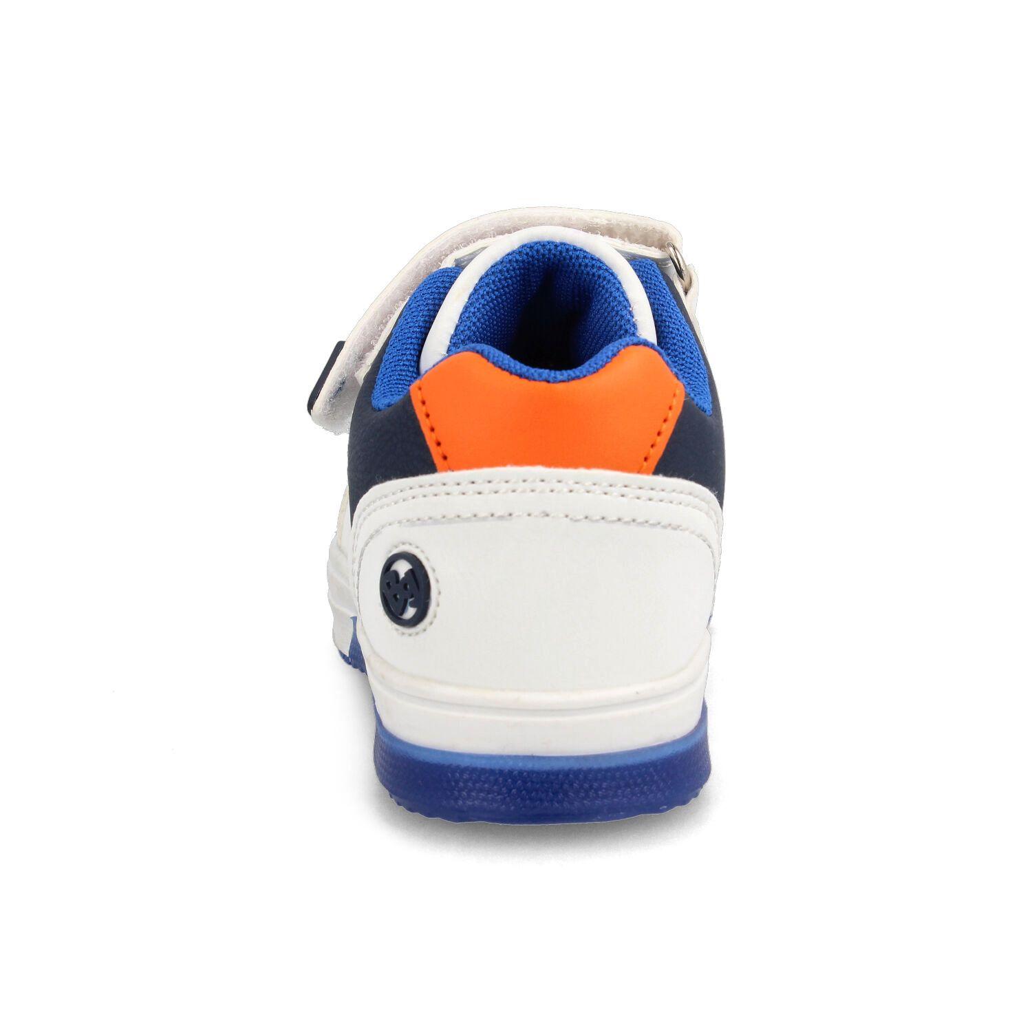 Zapatilla Niño Bubblegummers Neon Blanco-Azul-2