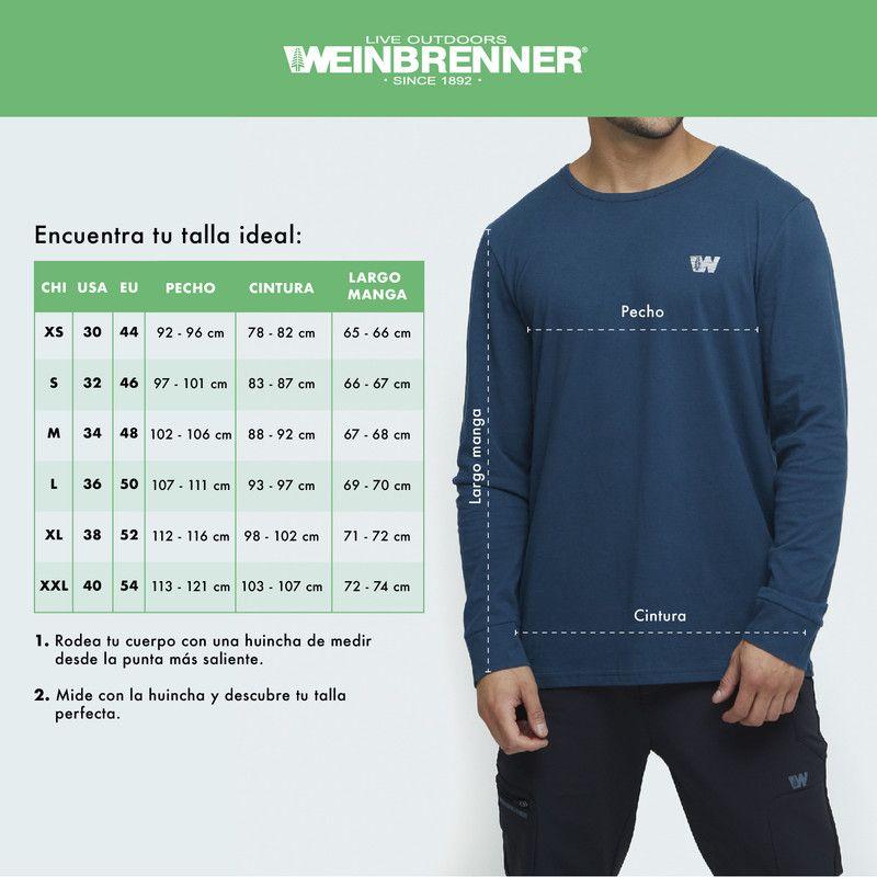 PARKA HOMBRE WEINBRENNER BATOR VINO - NEGRO-5