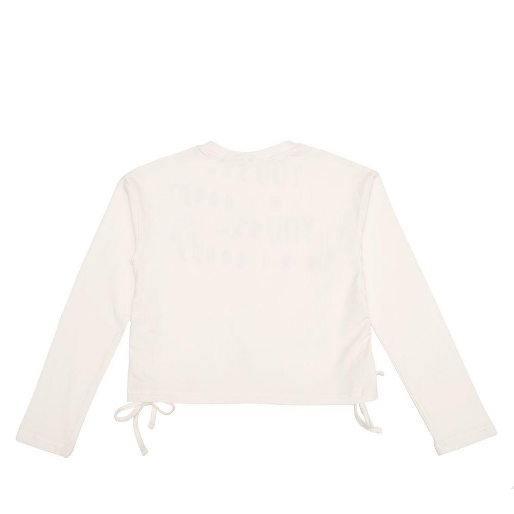 Polera Manga Larga Niña Bubblegummers Lilly Crema-1