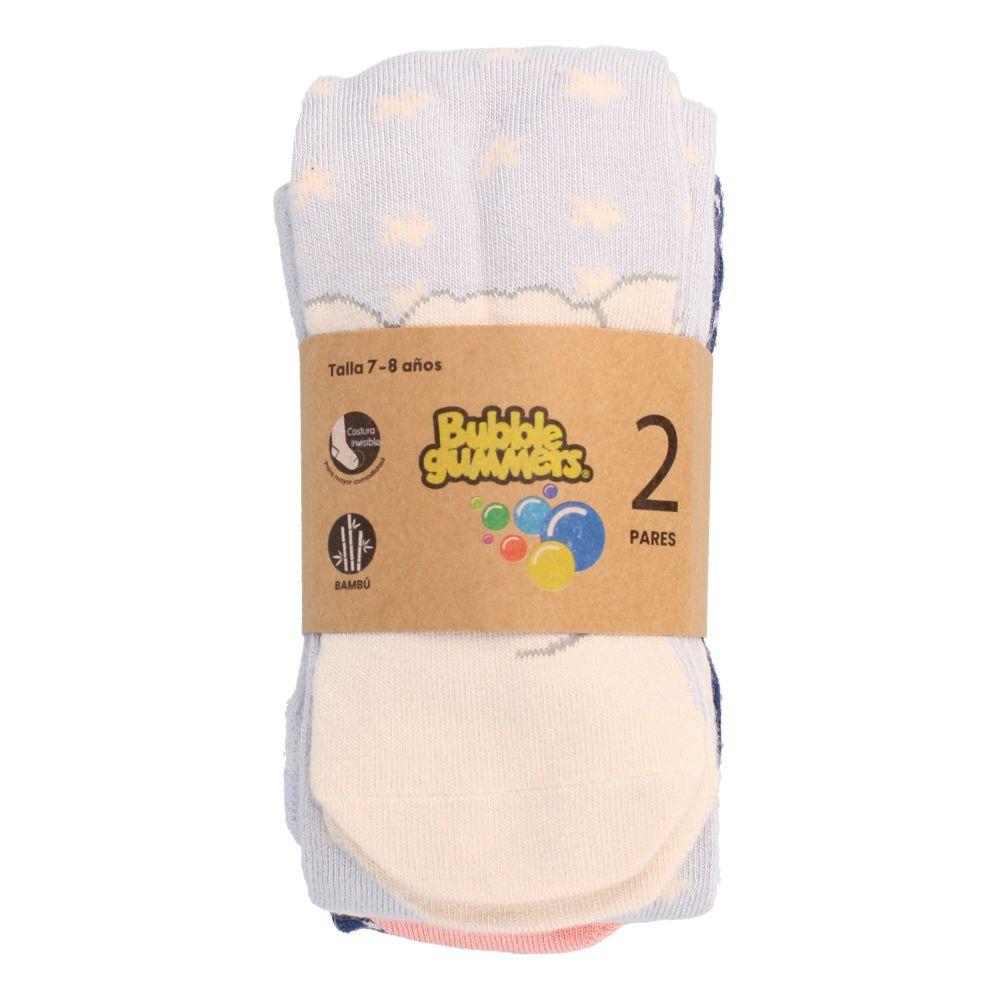 CALCETIN NIÑA BUBBLEGUMMERS SINERGY MULTICOLOR-0