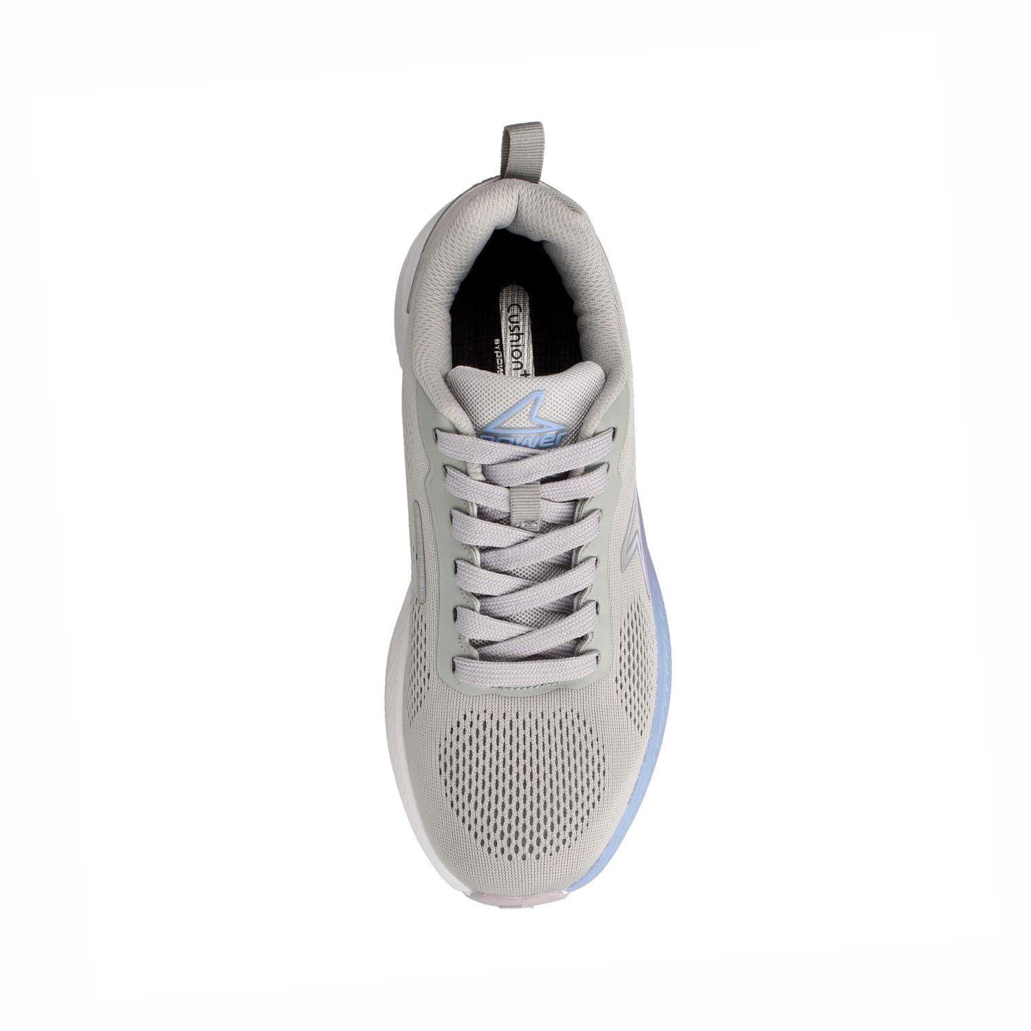 Zapatilla Mujer Power Onda Sakai Gris Claro - Rosado-3