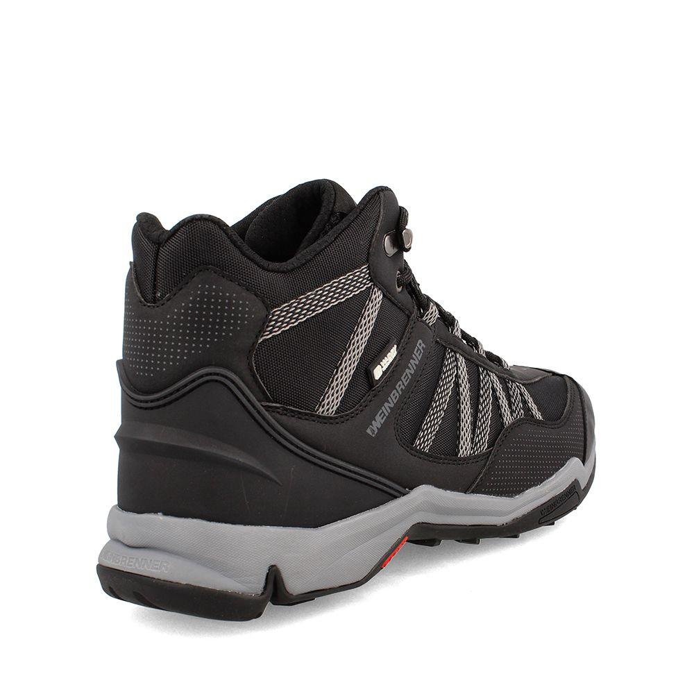 Botín Hombre Weinbrenner Serra Mid Negro-Gris-3