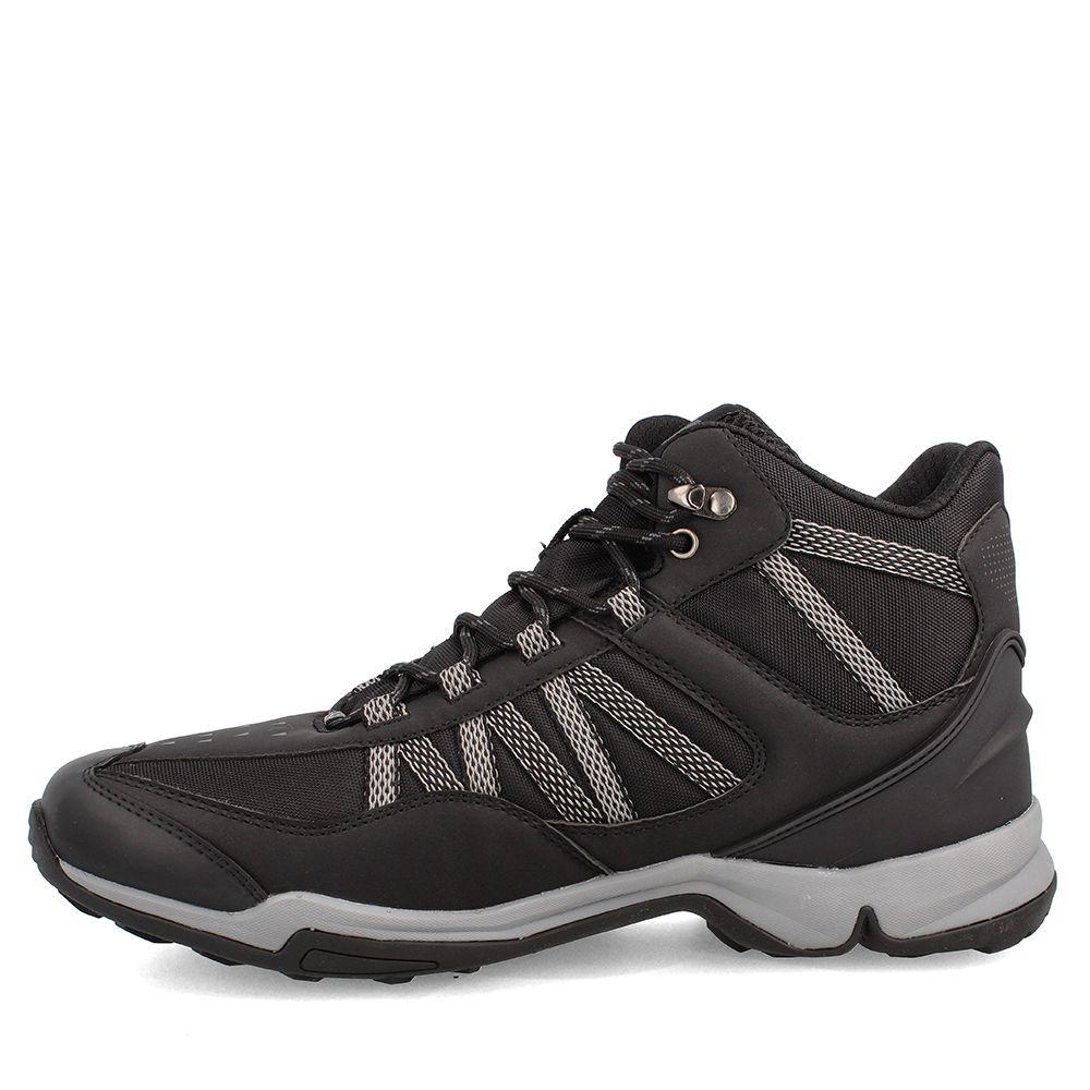 Botín Hombre Weinbrenner Serra Mid Negro-Gris-4