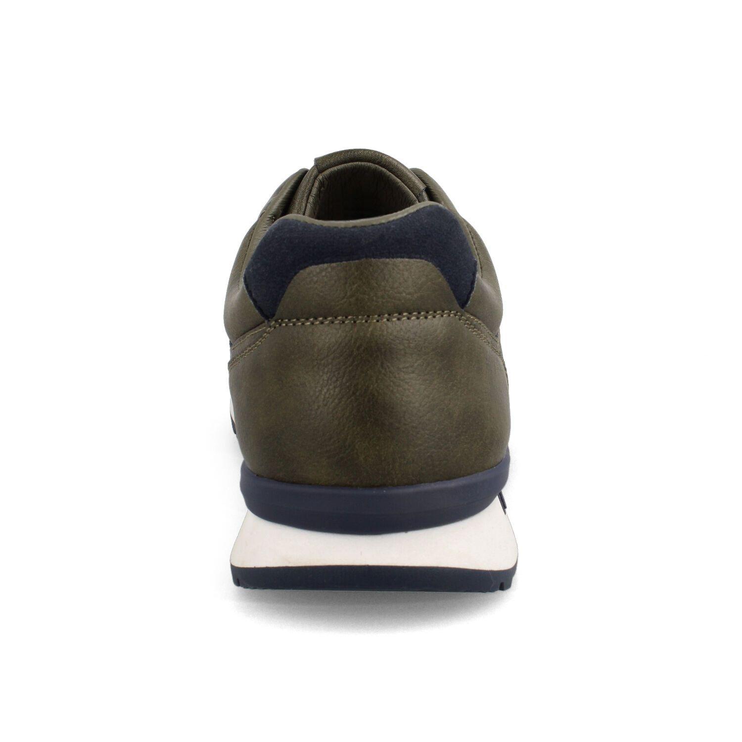 Zapatilla Hombre Bata Bristol Verde Oliva-2