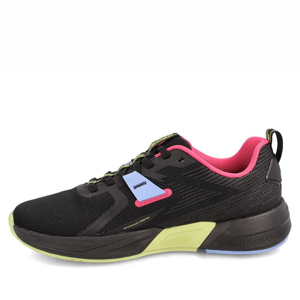 Zapatilla Mujer Power Xorise+300 Tr Cipher Negro-Fucsia-4
