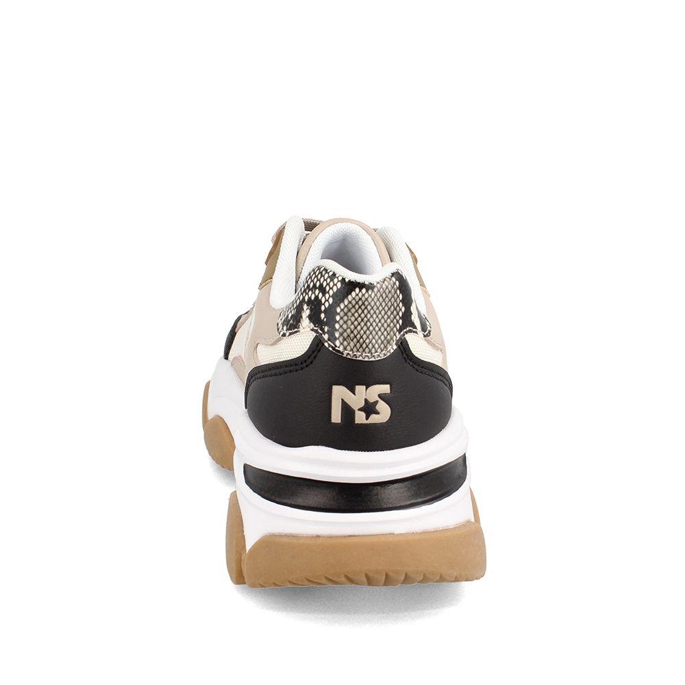 Zapatilla Mujer North Star Canna Beige - Negro-2