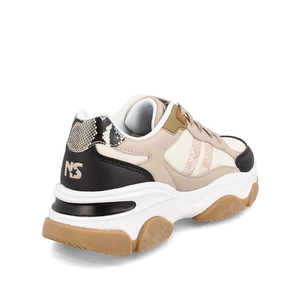 Zapatilla Mujer North Star Canna Beige - Negro-3