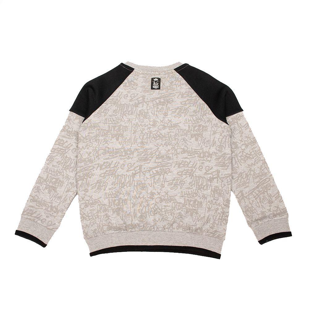 Poleron Niño Bubblegummers Sebastian Negro-1