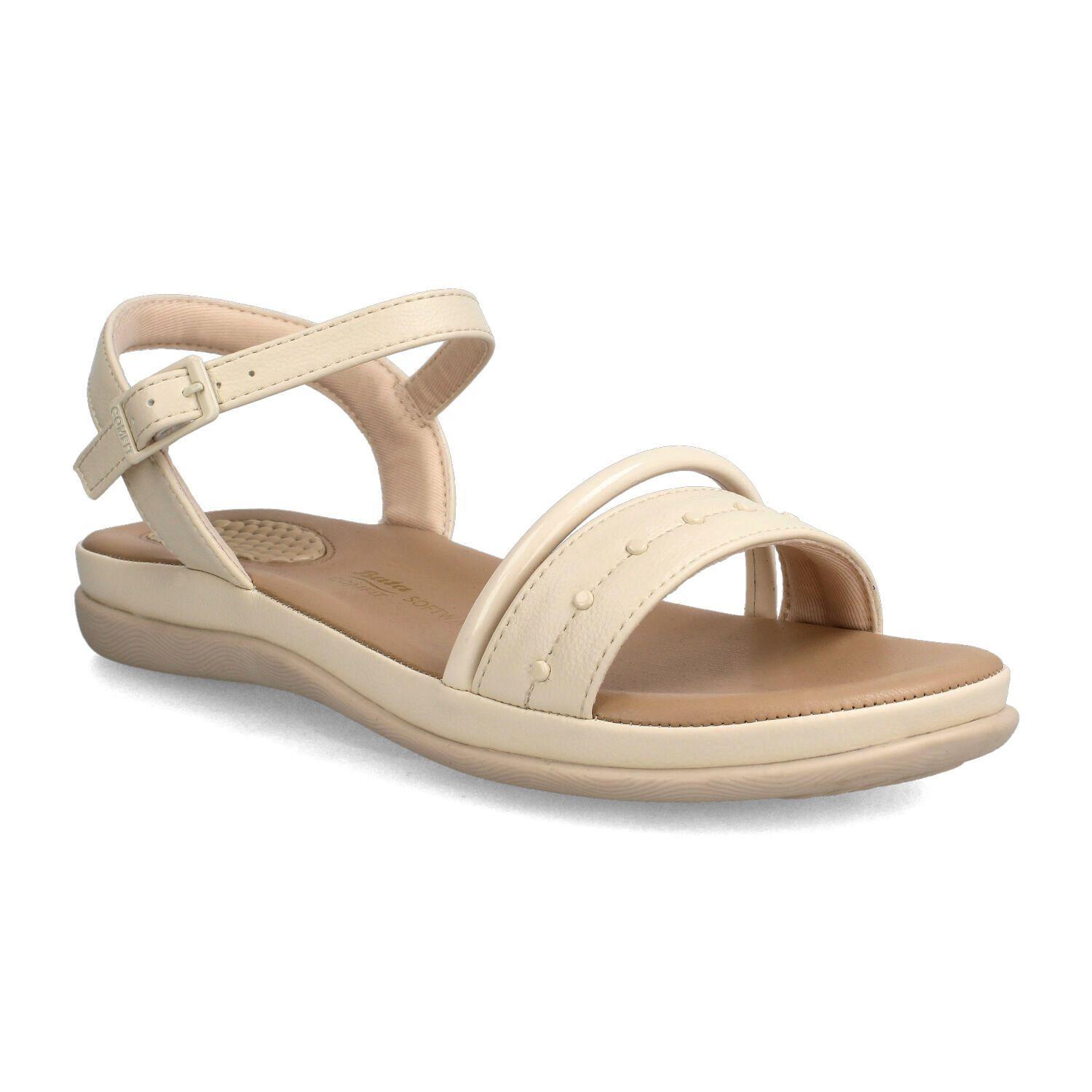 Sandalia Mujer Bata Colerin Blanco-1