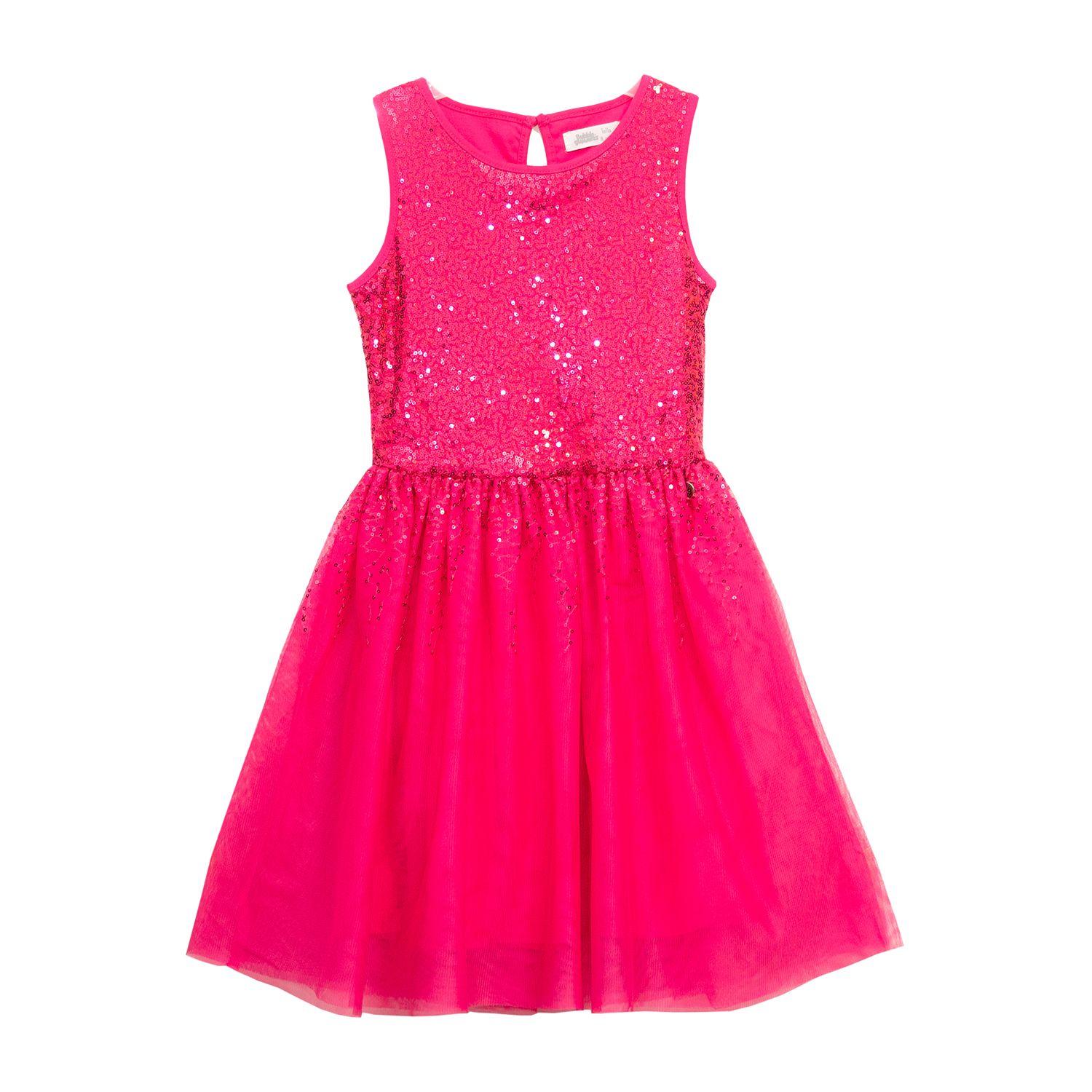 Vestido Niña Bubblegummers Antonella Magenta Teens-0