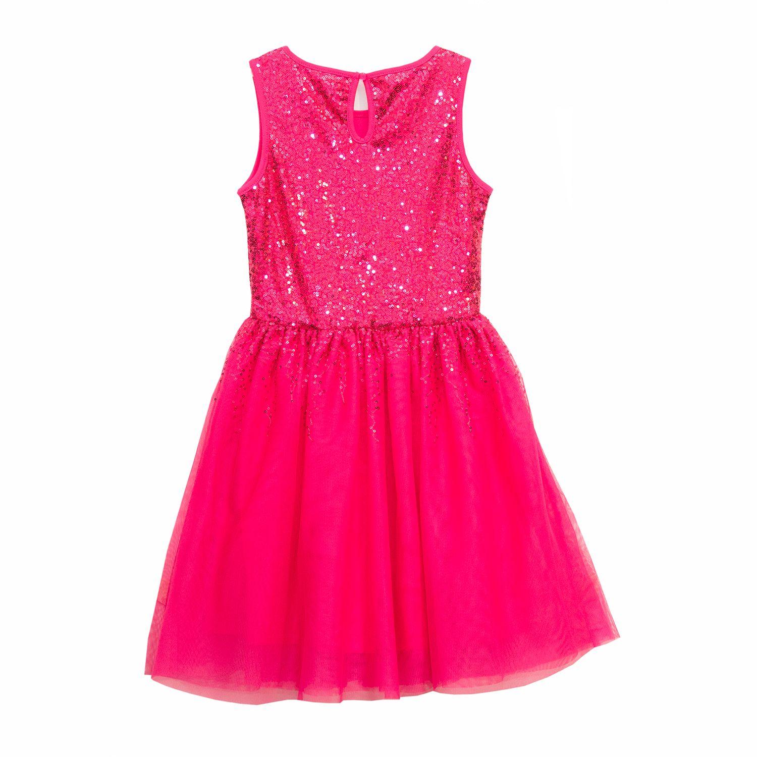 Vestido Niña Bubblegummers Antonella Magenta Teens-1