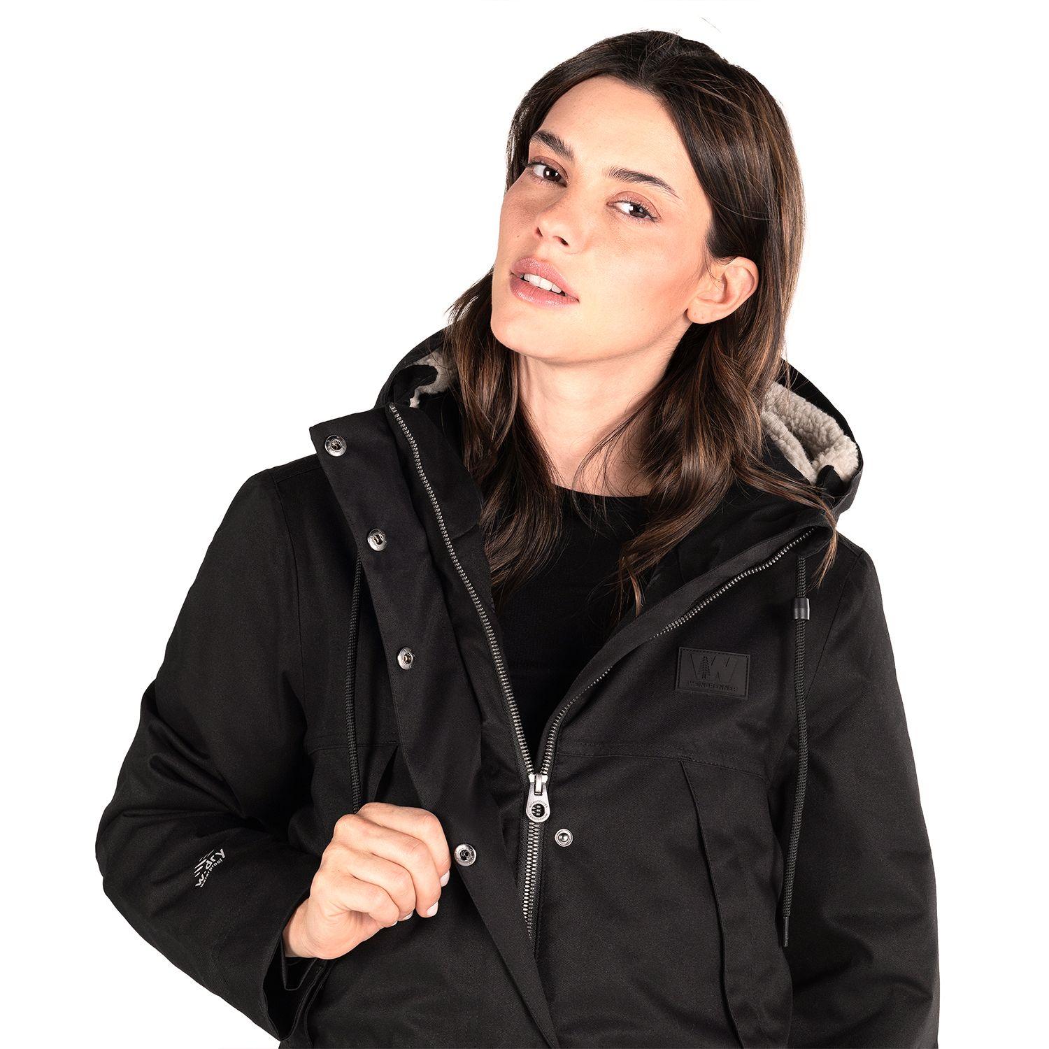 Parkas Mujer Weinbrenner Alaska Negro-2